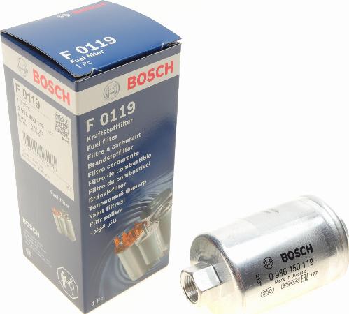 BOSCH 0 986 450 119 - Polttoainesuodatin onlydrive.pro