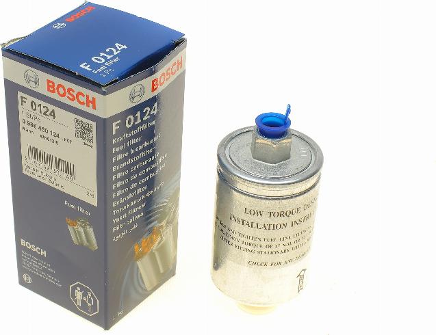 BOSCH 0 986 450 124 - Fuel filter onlydrive.pro