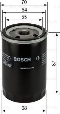 BOSCH 0 986 452 041 - Eļļas filtrs onlydrive.pro