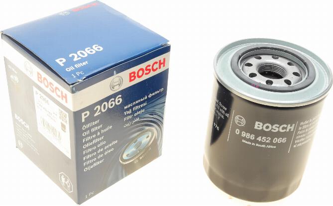 BOSCH 0 986 452 066 - Oil Filter onlydrive.pro