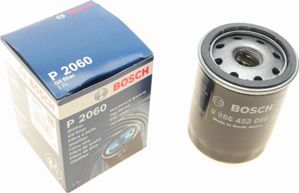 BOSCH 0 986 452 060 - Õlifilter onlydrive.pro