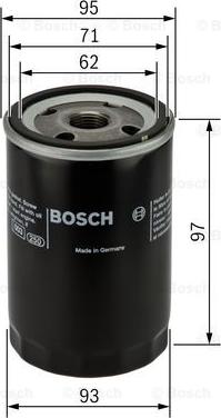 BOSCH 0 986 452 003 - Oil Filter onlydrive.pro