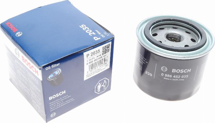 BOSCH 0 986 452 035 - Alyvos filtras onlydrive.pro