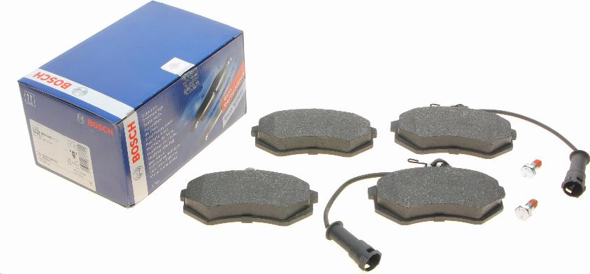 BOSCH 0 986 466 693 - Brake Pad Set, disc brake onlydrive.pro