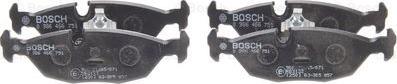 BOSCH 0 986 466 751 - Brake Pad Set, disc brake onlydrive.pro