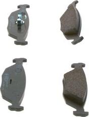 BOSCH 0 986 460 996 - Brake Pad Set, disc brake onlydrive.pro