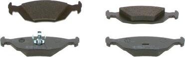 BOSCH 0 986 460 996 - Brake Pad Set, disc brake onlydrive.pro