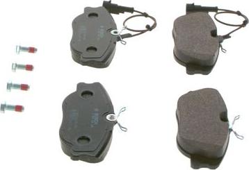 BOSCH 0 986 460 942 - Brake Pad Set, disc brake onlydrive.pro