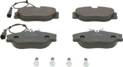 BOSCH 0 986 460 942 - Brake Pad Set, disc brake onlydrive.pro