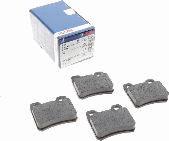 BOSCH 0 986 460 955 - Brake Pad Set, disc brake onlydrive.pro