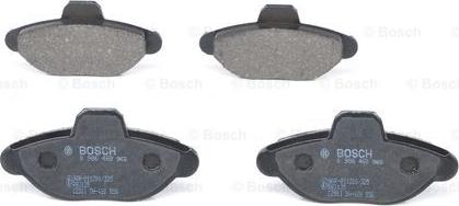 BOSCH 0 986 460 968 - Brake Pad Set, disc brake onlydrive.pro