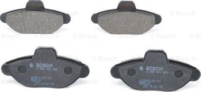 BOSCH 0 986 460 968 - Brake Pad Set, disc brake onlydrive.pro