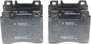 BOSCH 0 986 460 976 - Bremžu uzliku kompl., Disku bremzes onlydrive.pro