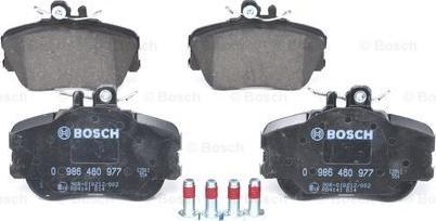 BOSCH 0 986 460 977 - Brake Pad Set, disc brake onlydrive.pro