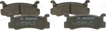 BOSCH 0 986 460 080 - Brake Pad Set, disc brake onlydrive.pro