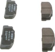 BOSCH 0 986 460 736 - Brake Pad Set, disc brake onlydrive.pro