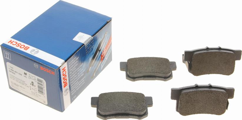 BOSCH 0 986 461 006 - Piduriklotsi komplekt,ketaspidur onlydrive.pro