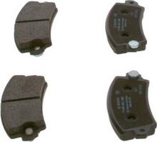 BOSCH 0 986 461 396 - Brake Pad Set, disc brake onlydrive.pro