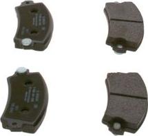 BOSCH 0 986 461 396 - Brake Pad Set, disc brake onlydrive.pro