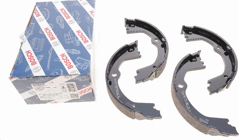 BOSCH 0 986 487 939 - Brake Shoe Set, parking brake onlydrive.pro