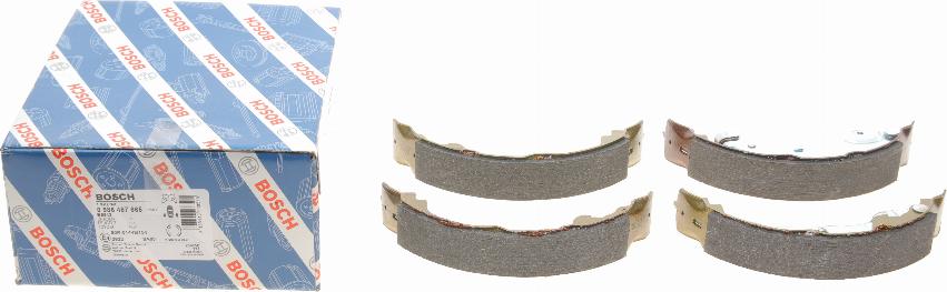 BOSCH 0 986 487 665 - Brake Shoe Set onlydrive.pro