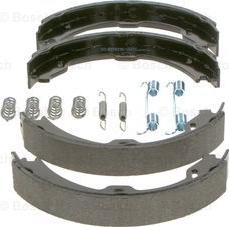 BOSCH 0 986 487 666 - Brake Shoe Set, parking brake onlydrive.pro