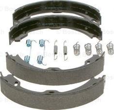 BOSCH 0 986 487 666 - Brake Shoe Set, parking brake onlydrive.pro