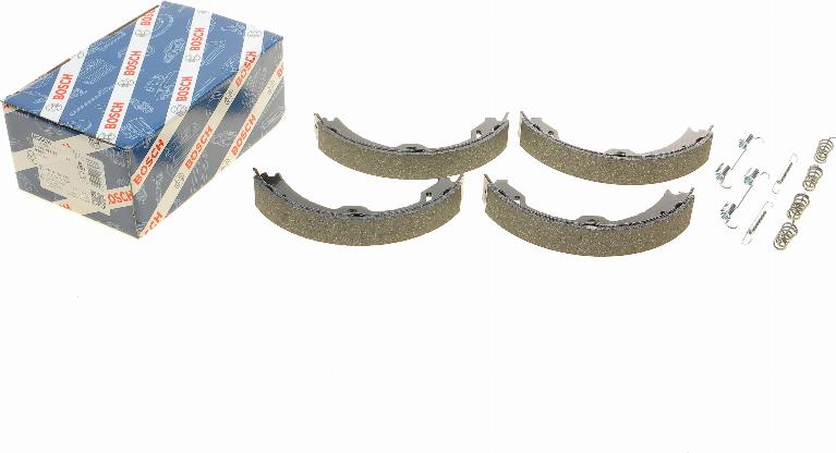 BOSCH 0 986 487 666 - Brake Shoe Set, parking brake onlydrive.pro