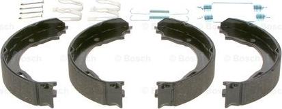 BOSCH 0 986 487 609 - Brake Shoe Set, parking brake onlydrive.pro