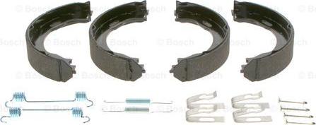 BOSCH 0 986 487 609 - Brake Shoe Set, parking brake onlydrive.pro