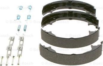 BOSCH 0 986 487 609 - Brake Shoe Set, parking brake onlydrive.pro