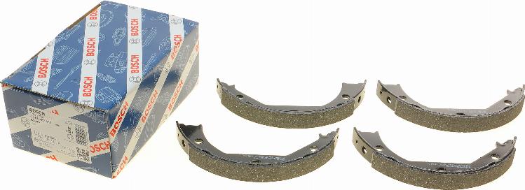 BOSCH 0 986 487 607 - Brake Shoe Set, parking brake onlydrive.pro