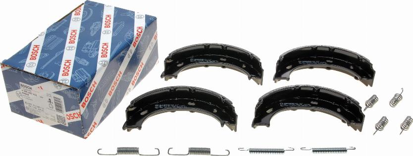 BOSCH 0 986 487 610 - Brake Shoe Set, parking brake onlydrive.pro