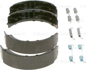 BOSCH 0 986 487 611 - Brake Shoe Set, parking brake onlydrive.pro