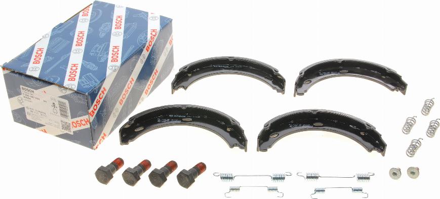 BOSCH 0 986 487 344 - Brake Shoe Set, parking brake onlydrive.pro