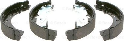 BOSCH 0 986 487 753 - Комплект тормозных колодок, барабанные onlydrive.pro