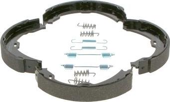 BOSCH 0 986 487 724 - Brake Shoe Set, parking brake onlydrive.pro