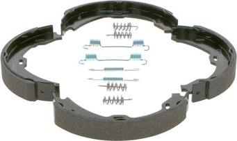 BOSCH 0 986 487 724 - Brake Shoe Set, parking brake onlydrive.pro