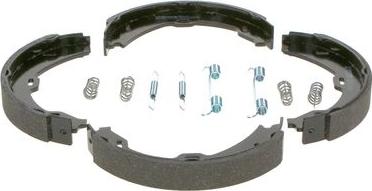 BOSCH 0 986 487 724 - Brake Shoe Set, parking brake onlydrive.pro