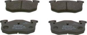 BOSCH 0 986 424 992 - Brake Pad Set, disc brake onlydrive.pro