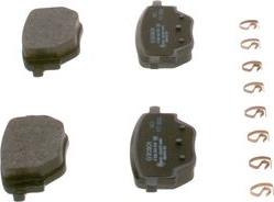 BOSCH 0 986 424 988 - Brake Pad Set, disc brake onlydrive.pro