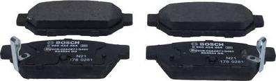 BOSCH 0 986 424 464 - Brake Pad Set, disc brake onlydrive.pro