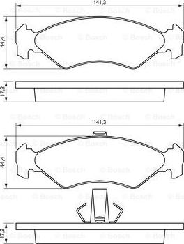 BOSCH 0 986 424 416 - Jarrupala, levyjarru onlydrive.pro