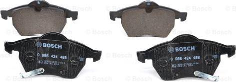 BOSCH 0 986 424 488 - Brake Pad Set, disc brake onlydrive.pro