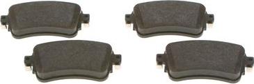 BOSCH 0 986 424 437 - Brake Pad Set, disc brake onlydrive.pro