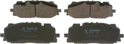 BOSCH 0 986 424 429 - Brake Pad Set, disc brake onlydrive.pro