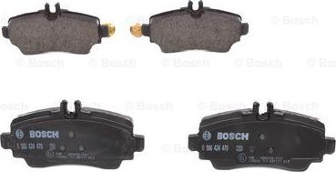 BOSCH 0 986 424 470 - Bremžu uzliku kompl., Disku bremzes onlydrive.pro