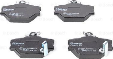 BOSCH 0 986 424 471 - Brake Pad Set, disc brake onlydrive.pro