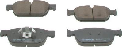 BOSCH 0 986 424 599 - Brake Pad Set, disc brake onlydrive.pro