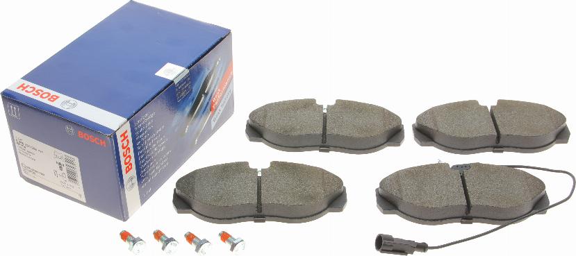 BOSCH 0 986 424 556 - Brake Pad Set, disc brake onlydrive.pro